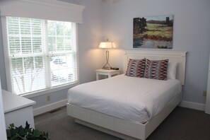 2 bedrooms, in-room safe, iron/ironing board, WiFi