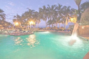 Alberca al aire libre 