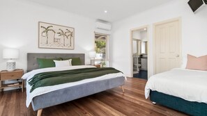 6 bedrooms, iron/ironing board, travel cot, free WiFi