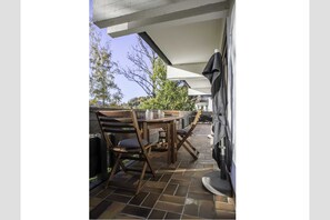 Outdoor dining - Holiday apartment Lake View - Apartment lake view (Tegernsee)