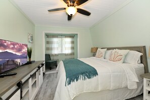 2 bedrooms, iron/ironing board, free WiFi, bed sheets