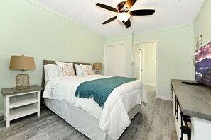 2 dormitorios, tabla de planchar con plancha, wifi gratis y ropa de cama