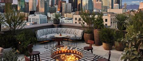 Rooftop terrace