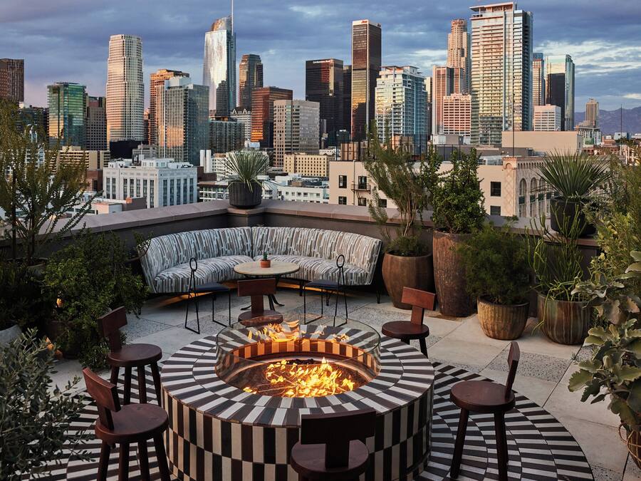 Rooftop terrace