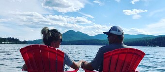 Cocolalla Lake Beachfront Cabin Near Sandpoint ID