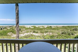 Balcony - SEA Haven 514 [2/2.5] Free Activities! & Oceanfront Wifi Pool (St. Augustine)