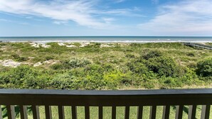 Balcony - SEA Haven 522 [3/2.5] Free Activities! & Oceanfront Wifi Pool (St. Augustine)