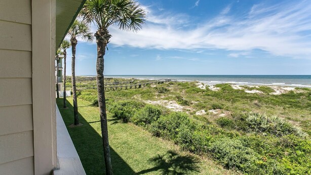 Balcony - SEA Haven 522 [3/2.5] Free Activities! & Oceanfront Wifi Pool (St. Augustine)