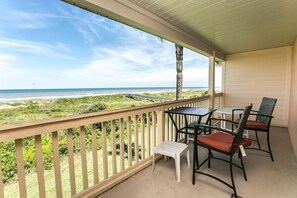 Condo, Multiple Beds (SEA HAVEN 522 3BR Free Activities Oce) | Balcony - SEA Haven 522 [3/2.5] Free Activities! & Oceanfront Wifi Pool (St. Augustine)