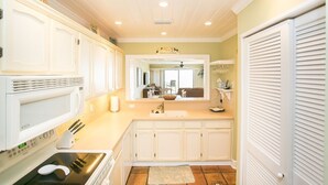 Condo, Multiple Beds (SEA -212 3BR Ocean View Pool Free Tix) | Private kitchen - SEA Haven 212 [3/2.5] Free Activities! & Oceanfront Wifi Pool (St. Augustine)