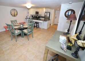 Condo, 1 King Bed, Ocean View (SEA -411 2BR Ocean View Pool Free Tix) | Private kitchen | Fridge, dishwasher, coffee/tea maker, cookware/dishes/utensils