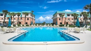 Condo, Multiple Beds (SEA -512 3BR Ocean View Pool Free Tix) | Pool - SEA Haven 512 [3/2.5] Free Activities! & Oceanfront Wifi Pool (St. Augustine)