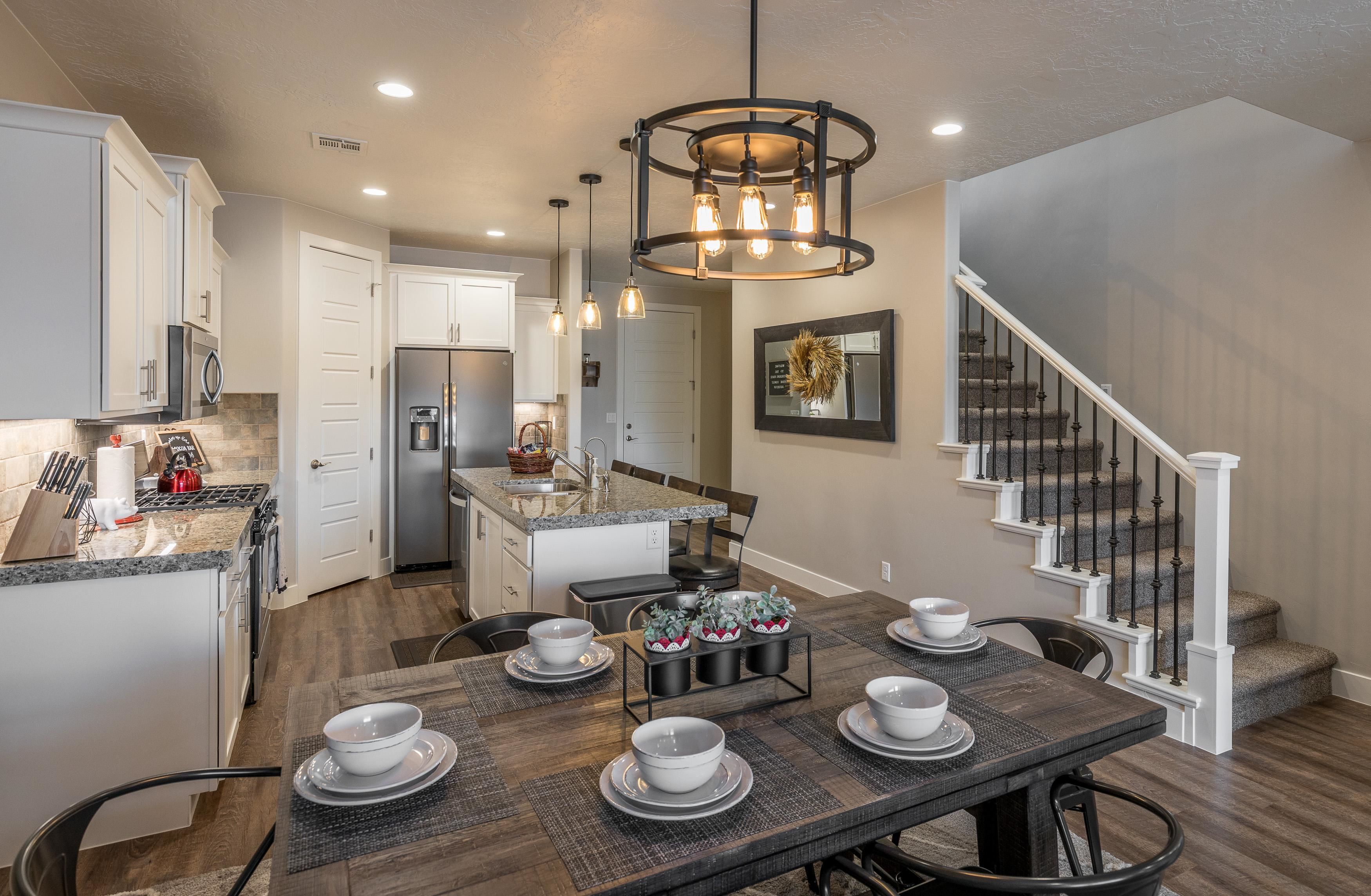 Townhome, Multiple Beds (The Gathering Place) | Private kitchen | Fridge, microwave, oven, stovetop