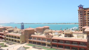 Deluxe Apartment, 2 Bedrooms, Sea View | Balcony view - Apartments in Porto Marina (Al-Hammam)