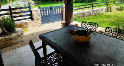 Stone country house