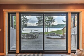 Interior - Secluded Lakehouse w/ Private Dock + Serene Views! (Iron River)