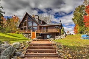 Exterior - Secluded Lakehouse w/ Private Dock + Serene Views! (Iron River)