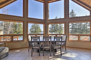 Dining - Secluded Lakehouse w/ Private Dock + Serene Views! (Iron River)