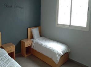 4 soveværelser, sengetøj