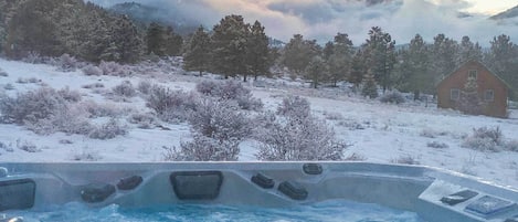 Bain à remous extérieur