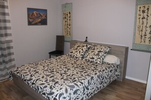 2 habitaciones, wifi, ropa de cama y acceso para silla de ruedas 