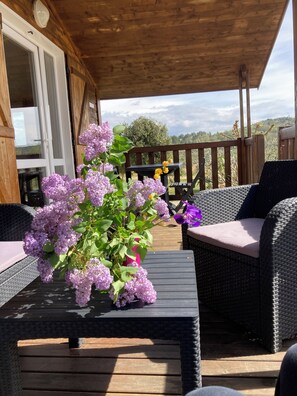Property grounds - Lovely chalet in Ruoms, pool, Via Ardèche, air-conditioned, 10 min from Vallon (Ruoms)