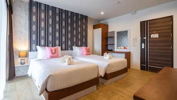 Superior Twin Room | Premium bedding, in-room safe, individually decorated, desk