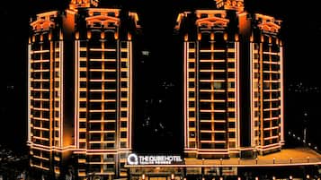 Front of property – evening/night