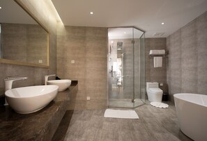 Regadera, regadera tipo lluvia, amenidades de baño gratuitas