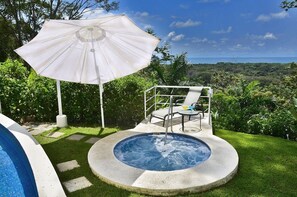 Baignoire à remous extérieure