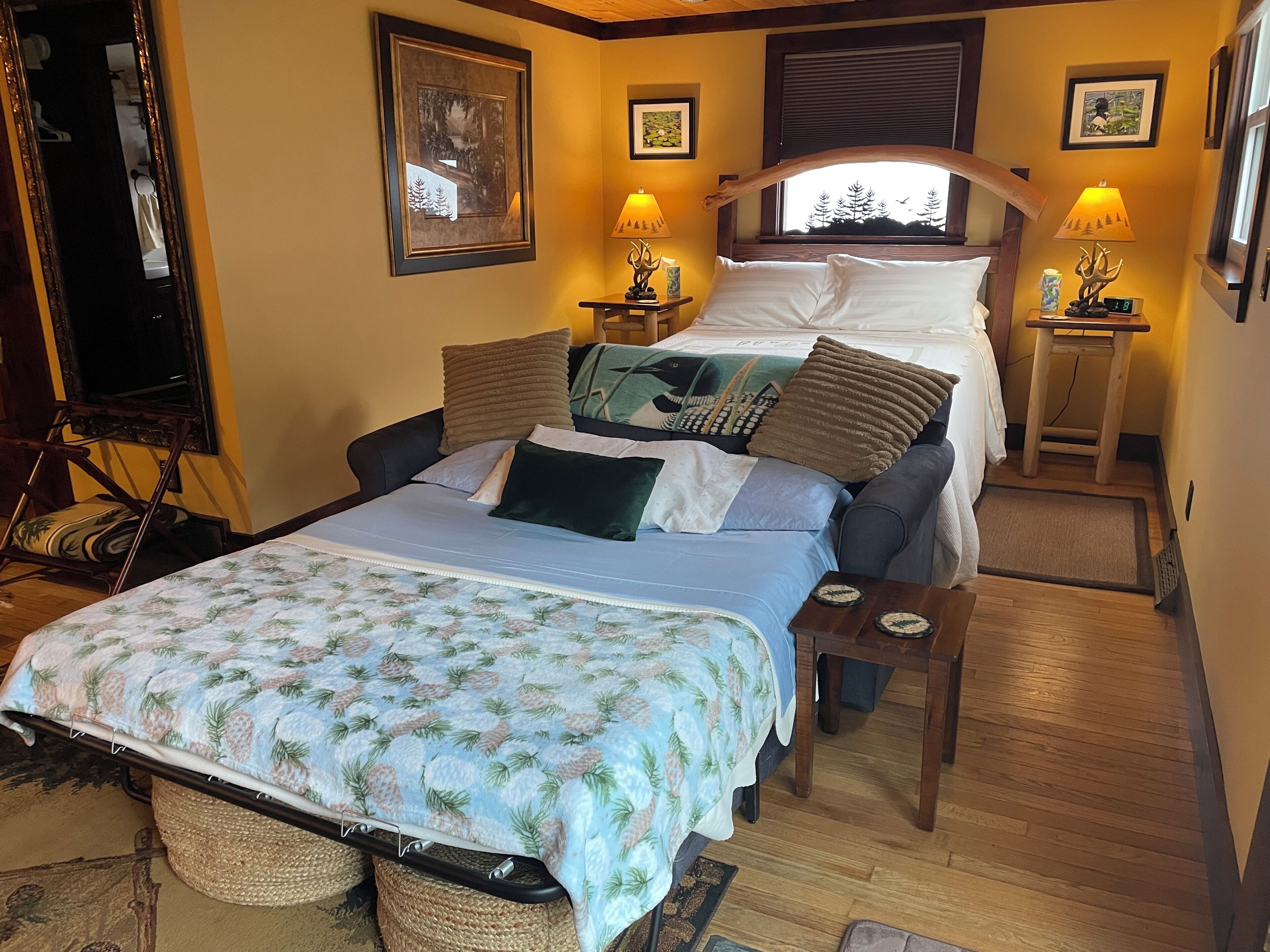 1 chambre, fer et planche à repasser, Wi-Fi gratuit, draps fournis