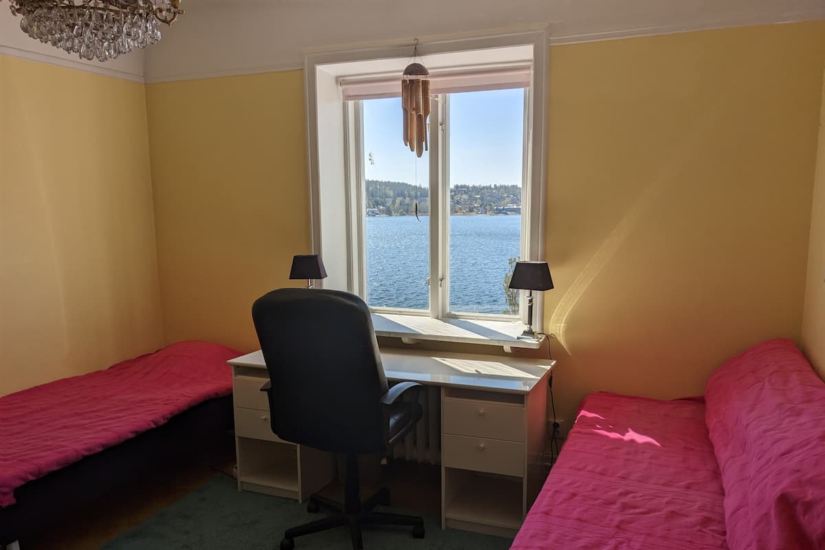 Chambre double (Gul) | 1 chambre, bureau, espace de travail pour ordinateurs portables