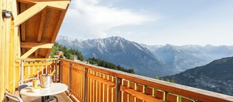 T-Resort La Tzoumaz 2p4 vue vallée by Interhome