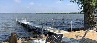 Lake Shetek waterfront cabin located near Currie MN and Laure Ingalls Wilder Pgt
