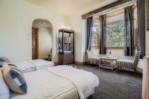 2 bedrooms, iron/ironing board, travel crib, WiFi