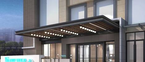 المنشأة من الخارج