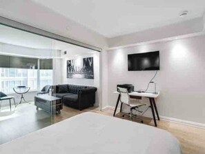 1 chambre, bureau, fer et planche Ă repasser, accĂšs au Wi-Fi (inclus)