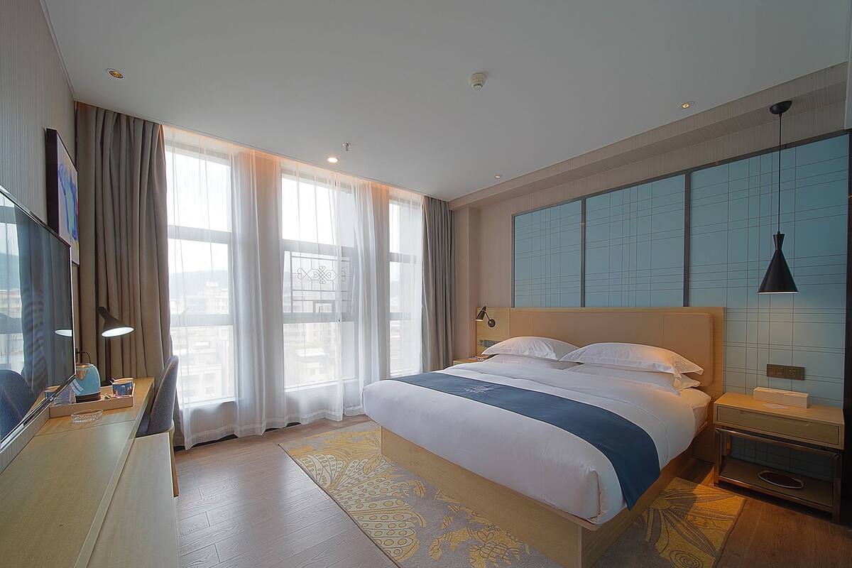 Chambre Deluxe avec lits jumeaux, vue colline