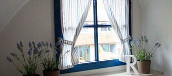 Hyggeligt stråtækt hus Hasel 1 med pejs og sauna - DHH Hasel 1