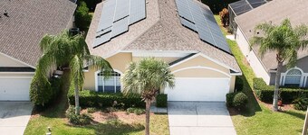 Solar Powered Villa Near Disney, South Pool/Spa