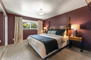 2 chambres, fer et planche à repasser, lit de bébé portatif, Wi-Fi