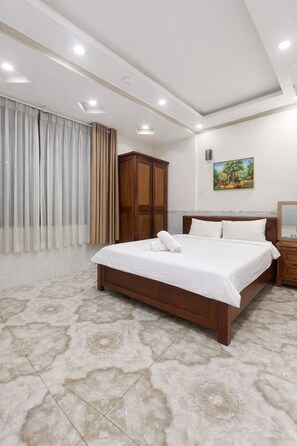 Double Room | Desk, iron/ironing board, free WiFi - Huyen House (Ho Chi Minh City)