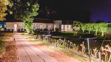 Overnattingsstedets uteområder