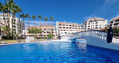 Duplex Parque Santiago 2 direkt am Pool, Meer + Strand, zentral, WLAN, beh. Pool