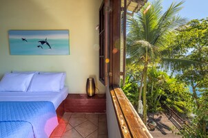 Quarto superior, vista para o mar | Frigobar, quartos à prova de som, Wi-Fi de cortesia