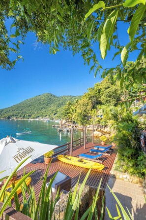 Terrace/patio - Pousada Cruzoé (Angra dos Reis)