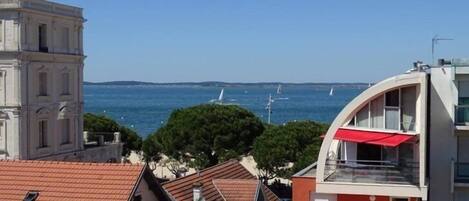 Blick von der Unterkunft