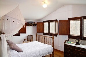 13 bedrooms, desk, iron/ironing board, travel cot