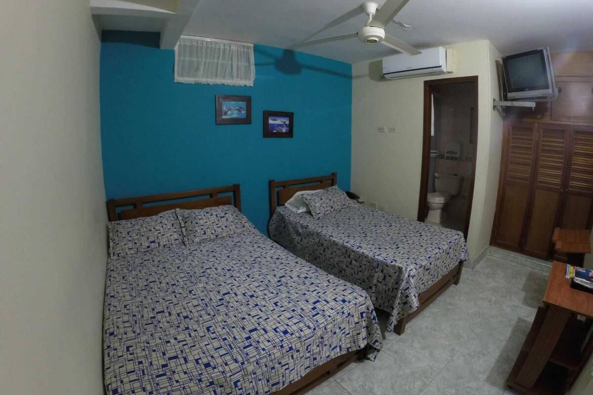 Basic Triple Room | Iron/ironing board, free WiFi, bed sheets