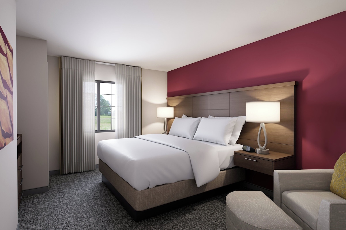 Suite, 1 habitación, cocina | Ropa de cama de alta calidad, camas con pillow-top y escritorio